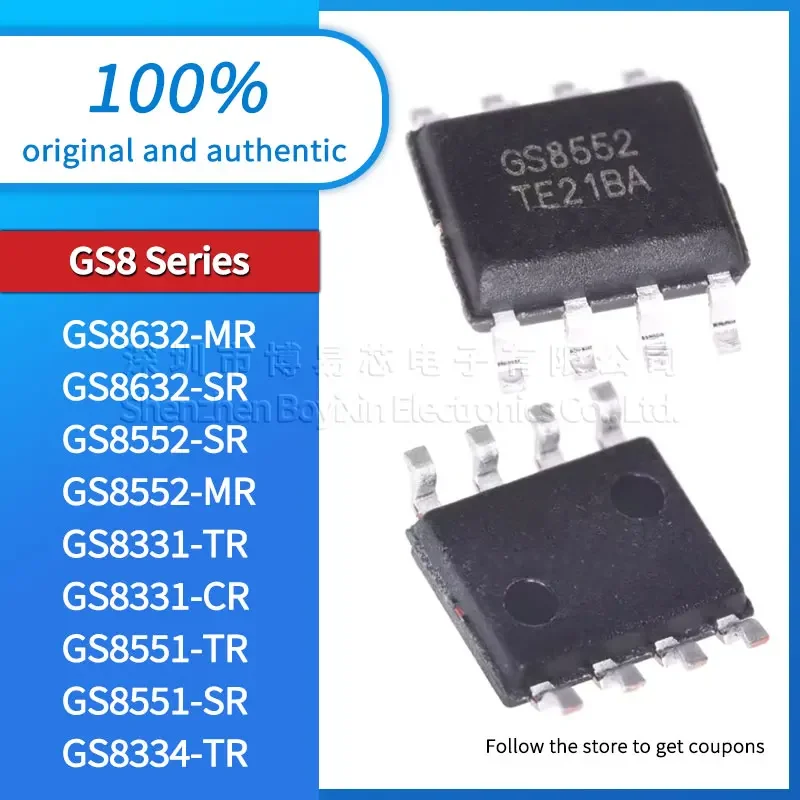 Original authentique GS8632-MR GS8632-SR GS8552-SR GS8552-MR GS8331-TR GS8331-CR GS8551-TR GS8551-SR GS8334-TR