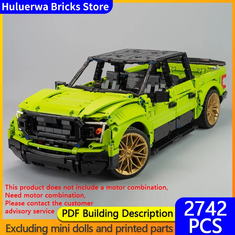 

Speed Racing Car Model MOC Building Bricks F150 Model B Pickup Truck Modular Technology Gifts Holiday Assemble Children Toy Suit