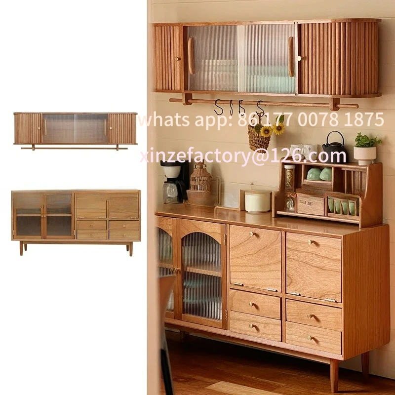Customizable 1/6 Scale Miniature Dollhouse Wall Cupboard Cabinet Mini TV Bench for Doll House Furniture Accessories