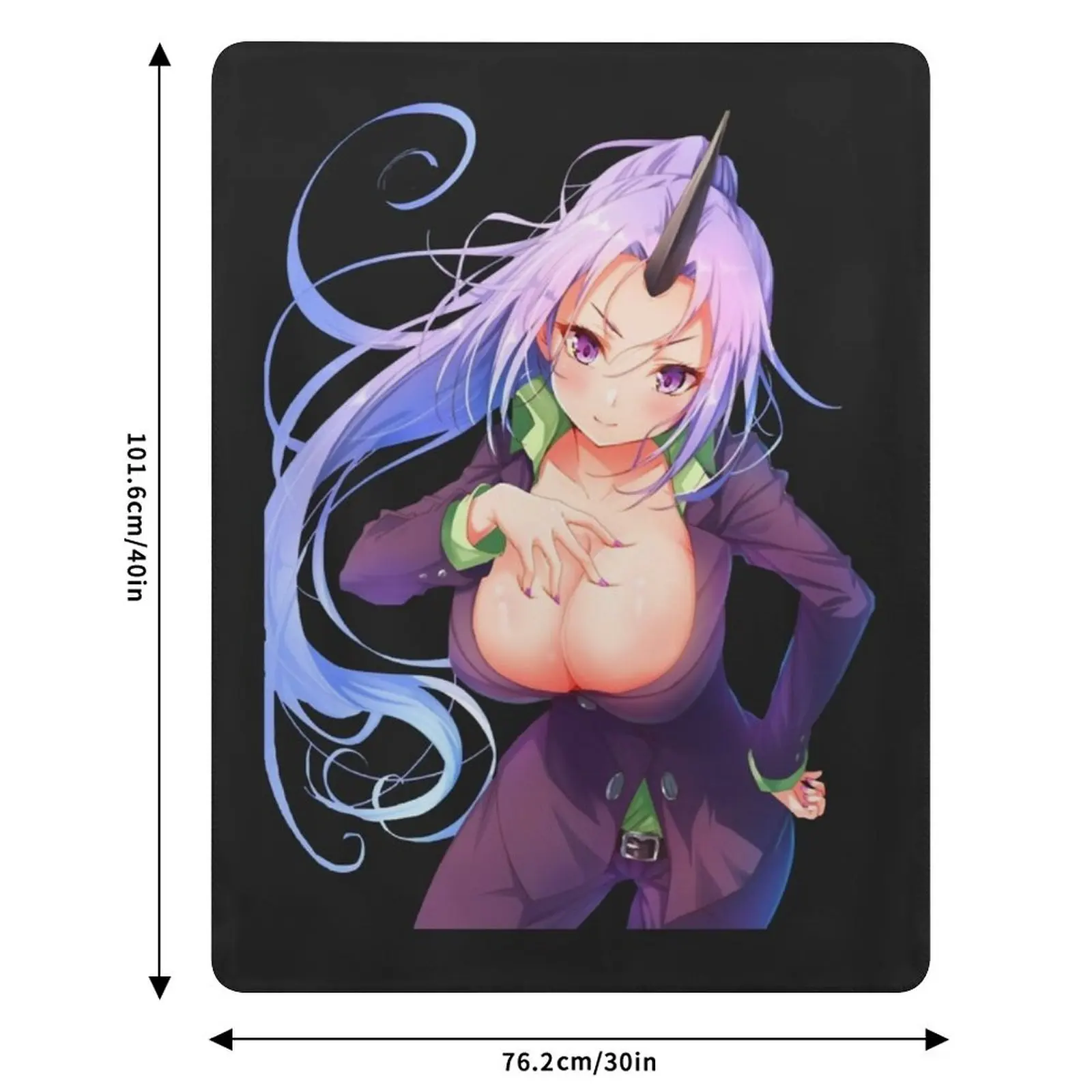 Shion sexy hentai anime 1 Throw Blanket Softest Hairy Fashion Sofas Thin Blankets