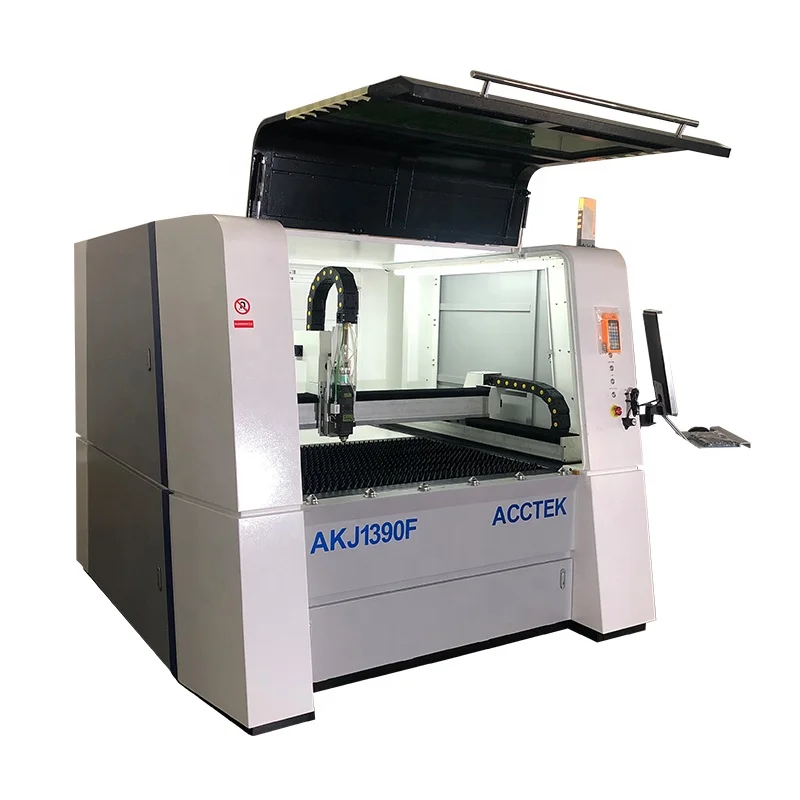 3000w 6000w Full Enclosed 1390 Fiber Laser Cutting Machine Metal Sheet Steel Iron Raycus Lazer Cutter