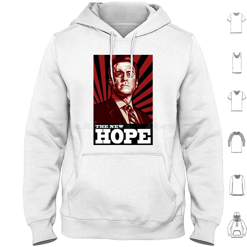 The New Hope-Stephen Colbert For President 2012 Hoodie Cotton Long Sleeve Colbert President Hope Obama Shepard Fairey