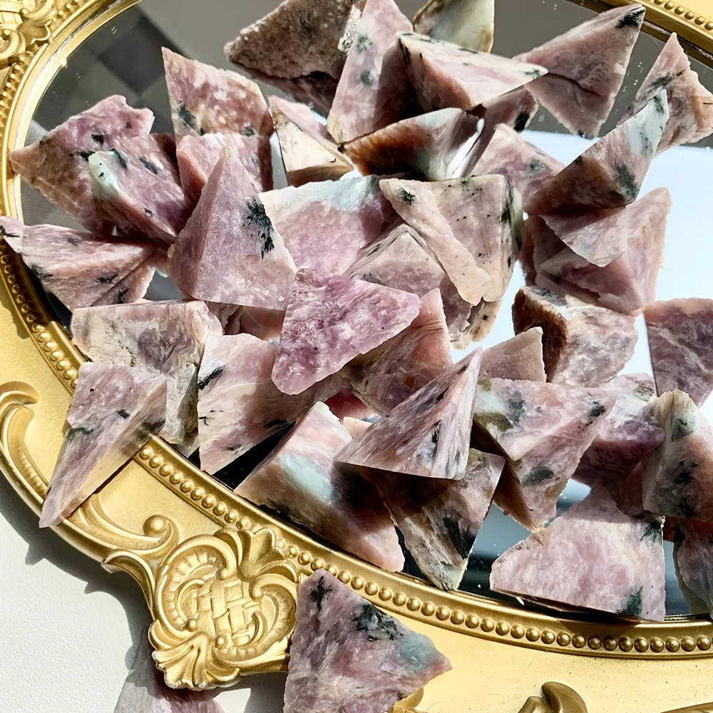 Natural Pink Dragon Crystal Tourmaline - Rare Bohemian Style Mineral - Suitable for Home Decoration