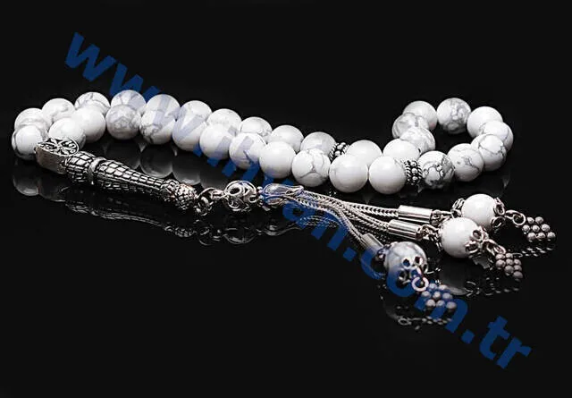 IQRAH Havlit Stone Rosary (925 SETTING SILVER)