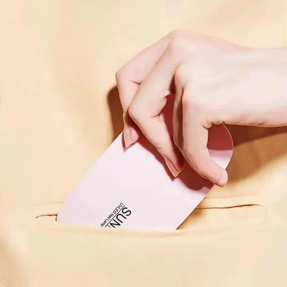 미니 네일 건조기 기계 휴대용 젤 네일 폴리시 건조기 디자인 편리한 인터페이스 도구 살롱 USB 접이식 네일 E0J6