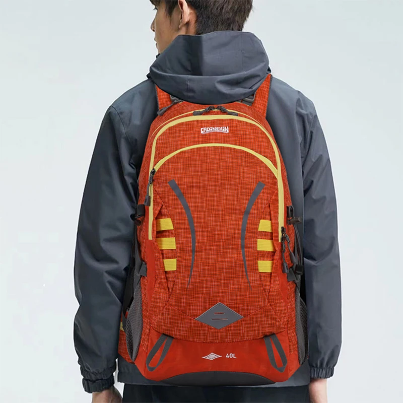 Imagem -06 - Mochila de Caminhada com Backplane Escalada Bolsa Outdoor Camping Sports Bolsa Travel Bagagem Bolsa Mochilas Trekking 40l