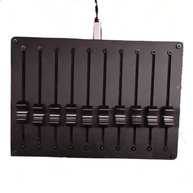 10-Way Clippers Fader Can Customize CC Information USB Interface MIDI Controller for Music Host Software