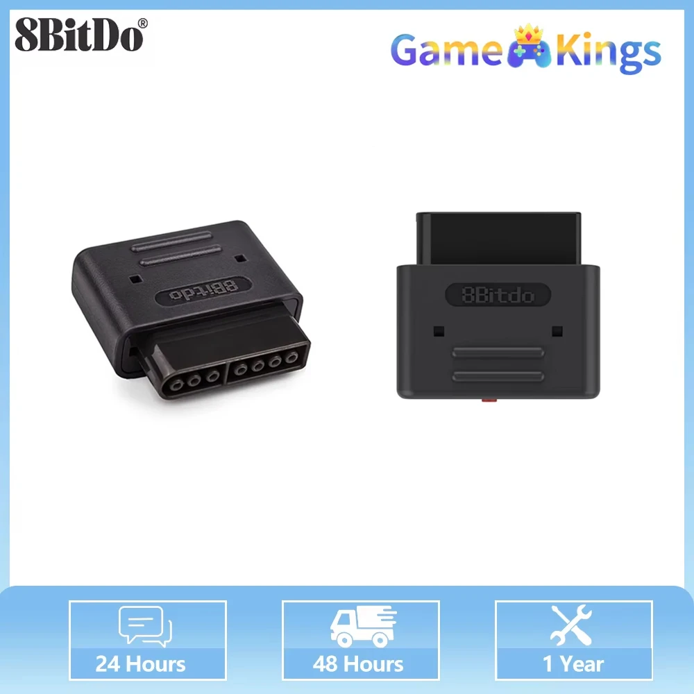 8Bitdo Retro Receiver für SNES/Original Super Nintendo/Famicom System Unterstützung für Xbox/Switch Pro/8Bitdo Controller Adapter