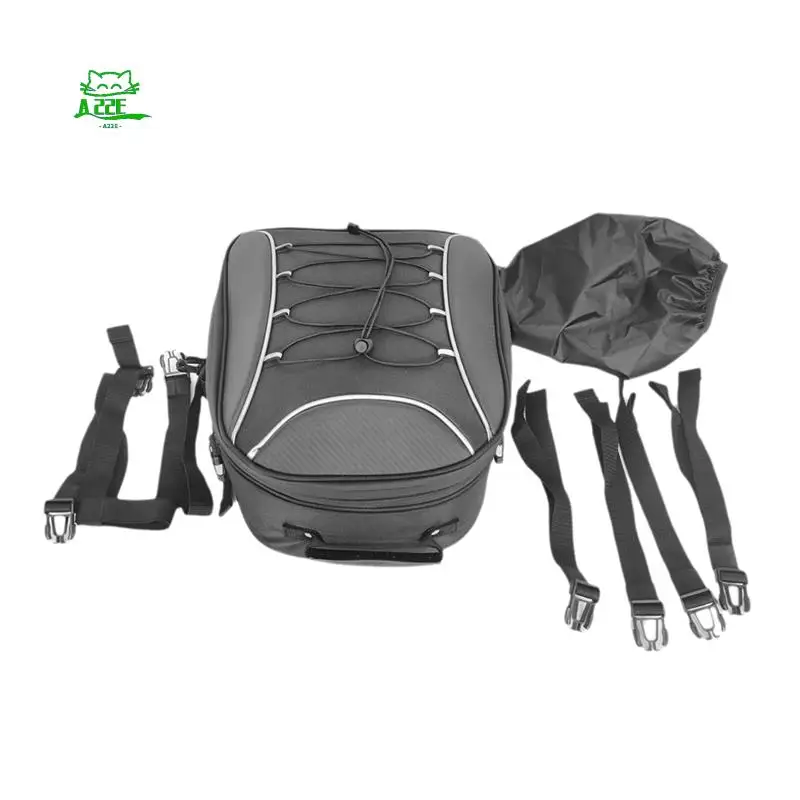 

A22E-мотоциклетная сумка для шлема на заднее сиденье, рюкзак для багажа, 30 л, расширяемая большая вместимость для магазина, багажная камера-шлем