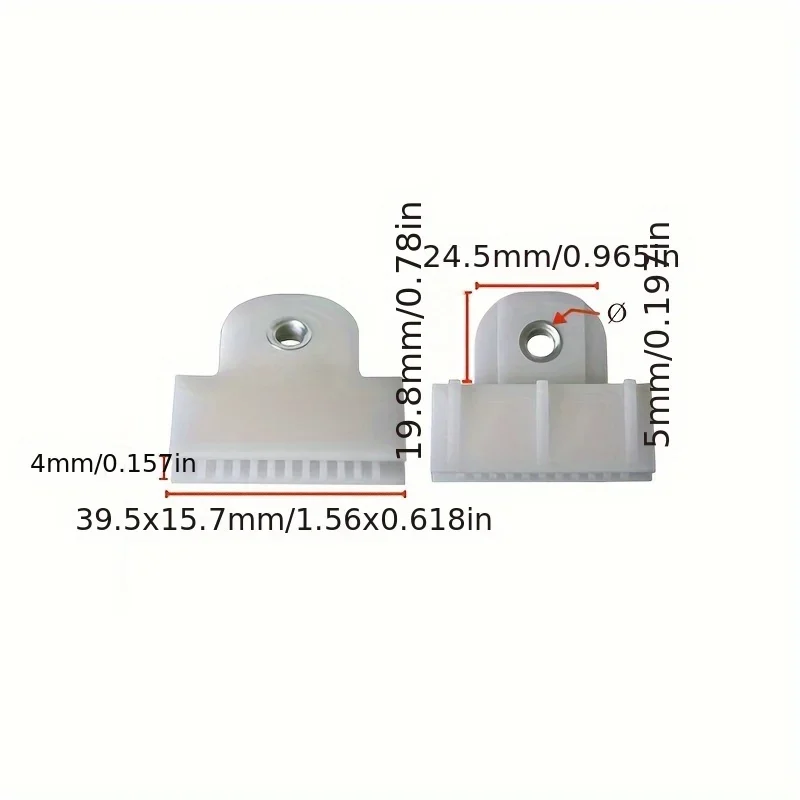 2pcs Car Power Window Regulator Clips Window Door Glass Channel 51337020660 Suitable for Toyota/BYD 1988-2015 Scion 2004-2015