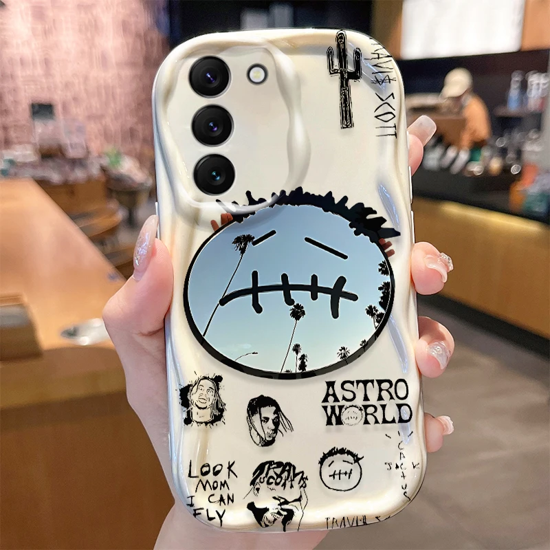 Travis Scott Cactus Jack Case for Samsung Galaxy A33 A32 A31 A30 A20 A24 A23 A22 A21S A20S A14 A13 A12 5G A10S A04E A04 4G Cover image 3