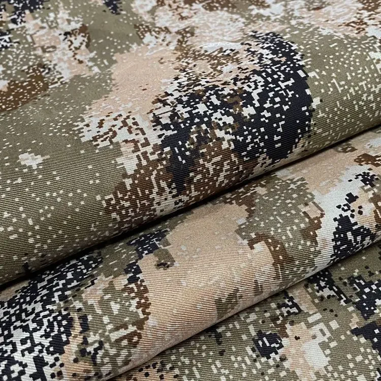 Camouflage Fabric By The Meter for Outdoor Cloth Tablecloth Curtain Sewing Polyester Cotton Thickened Decorative Printed Textile