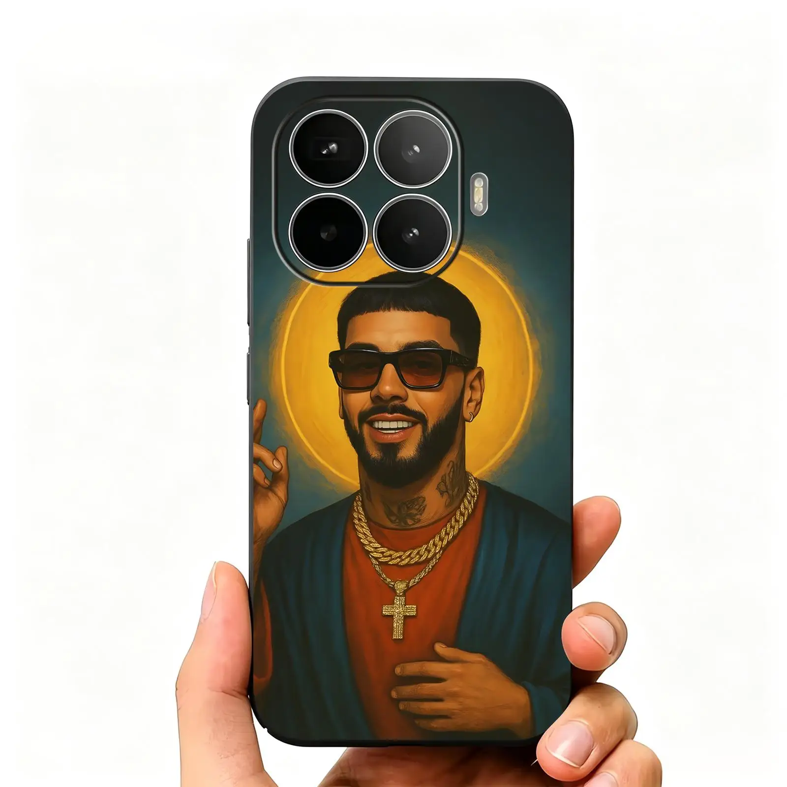Phone Case For Xiaomi 17 15 14 13 12 11 T Ultra Pro Soft black Shockproof Cover Rapper Anueles AA