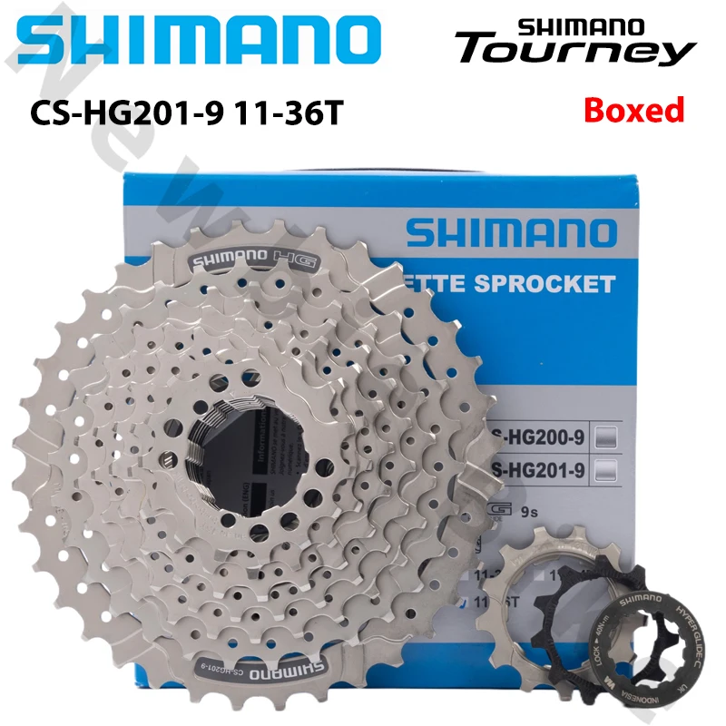 SHIMANO ALTUS CS HG201 Cassette 9Speed Freewheel  11-36T Silver MTB Cassette Sprocket K7 Mountain Bike Bicycle Parts