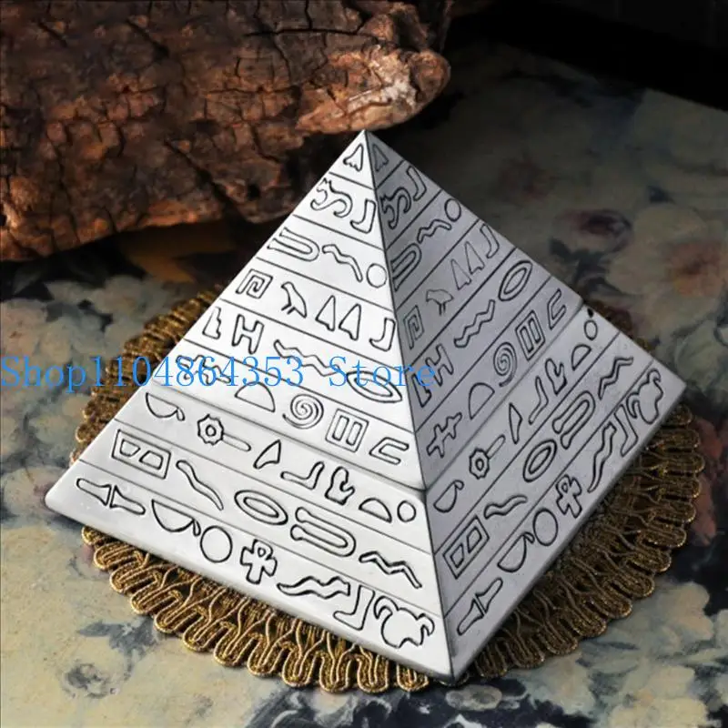 

Pyramid Ashtray Casting Silicone Mould DIY Crafts Mold Handmade Cigarette Holder Tray UV Crystal Epoxy Resin Mold