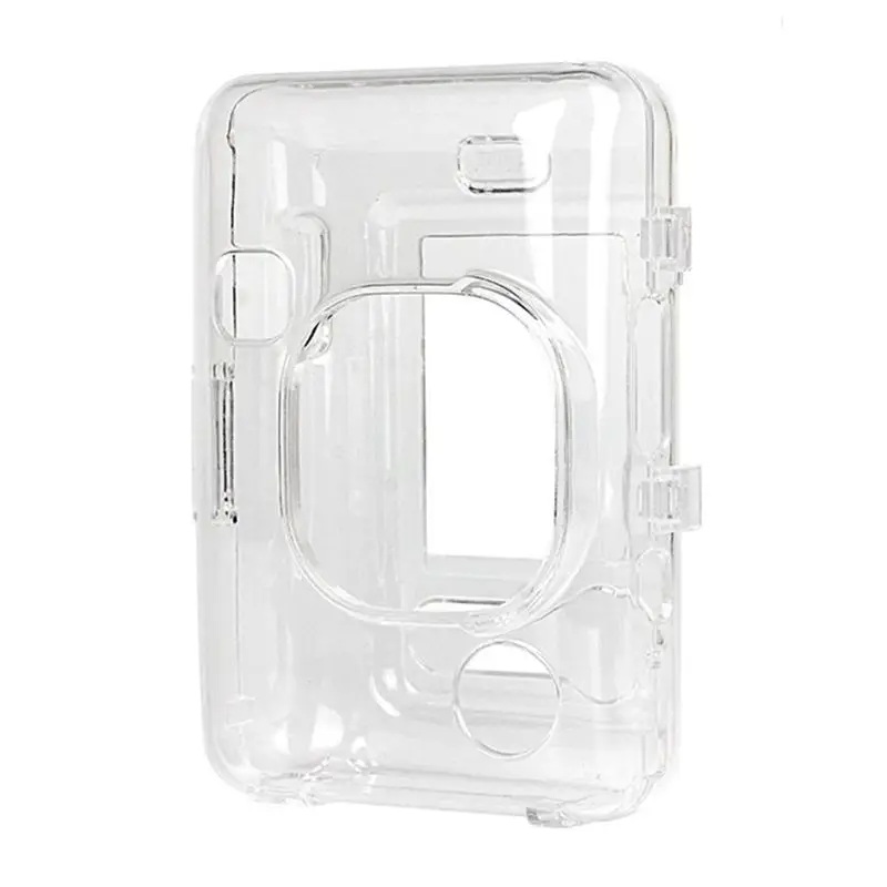 Y22A-New Transparent Crystal PVC Protective Case Protector Instant Camera Storage Bag Cover For Fujifilm Instax Mini Liplay
