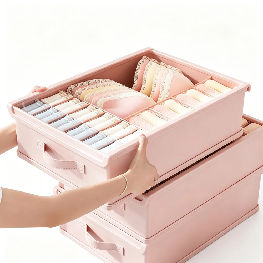 NEW Clothes Storage Box Closet Organizer Categorized Clothing Organizer Kitchen Cabinet Storage Bin Home Organizer