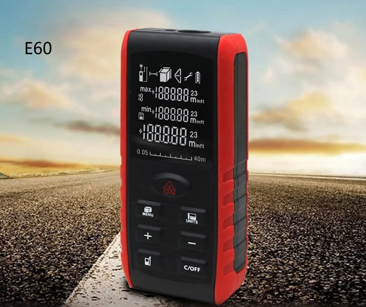 

Huepar Rangefinders 40M 60M 80M 100M 120M Diastimeter, Multi Measurement Handheld Laser Distance Meter