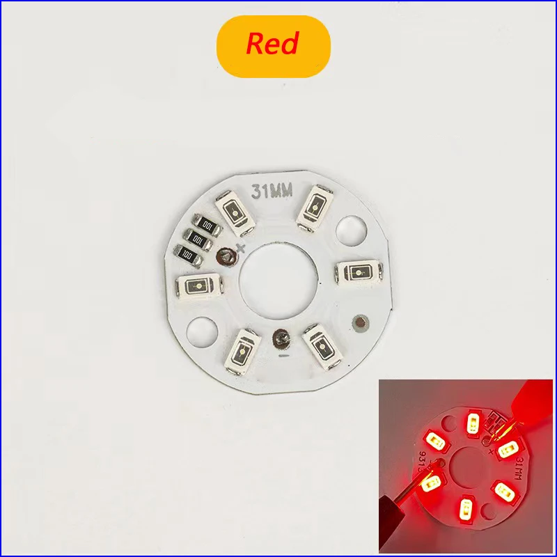 3W Input DC3-5V LED lamp board light source USB universal lamp beads Red Blue Green Purple Yellow Light 5730 SMD