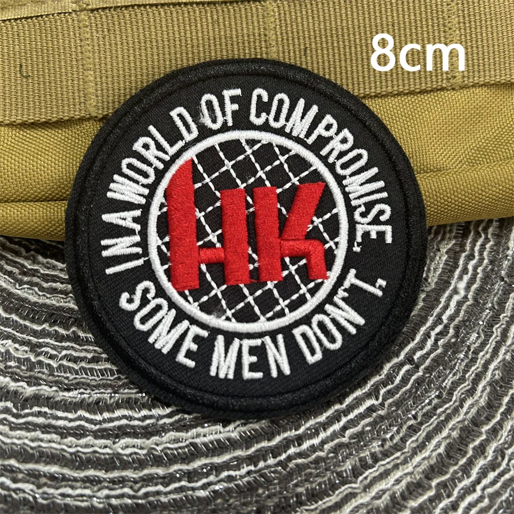 Banksy Throwing Flower Boy Embroidered Tactical Patch Prohibited Logo Outdoor Adventure Military Hook and Loop Backpack Stickers