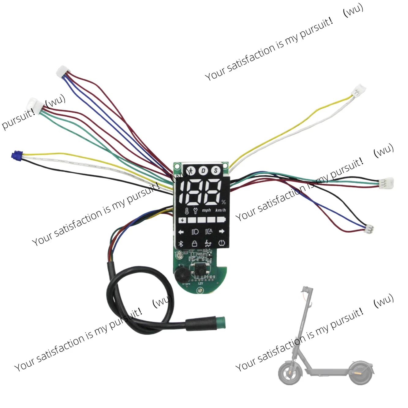 Display for Xiaomi 5 Pro Mi5 Pro Scooter Speed Mode Dashboard Screen Circuit Board Replacement Parts