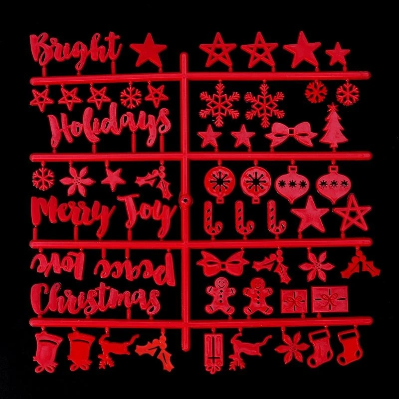 Christmas Felt Letterboard Letters Drawstring Bag Felt Board Letters top sale