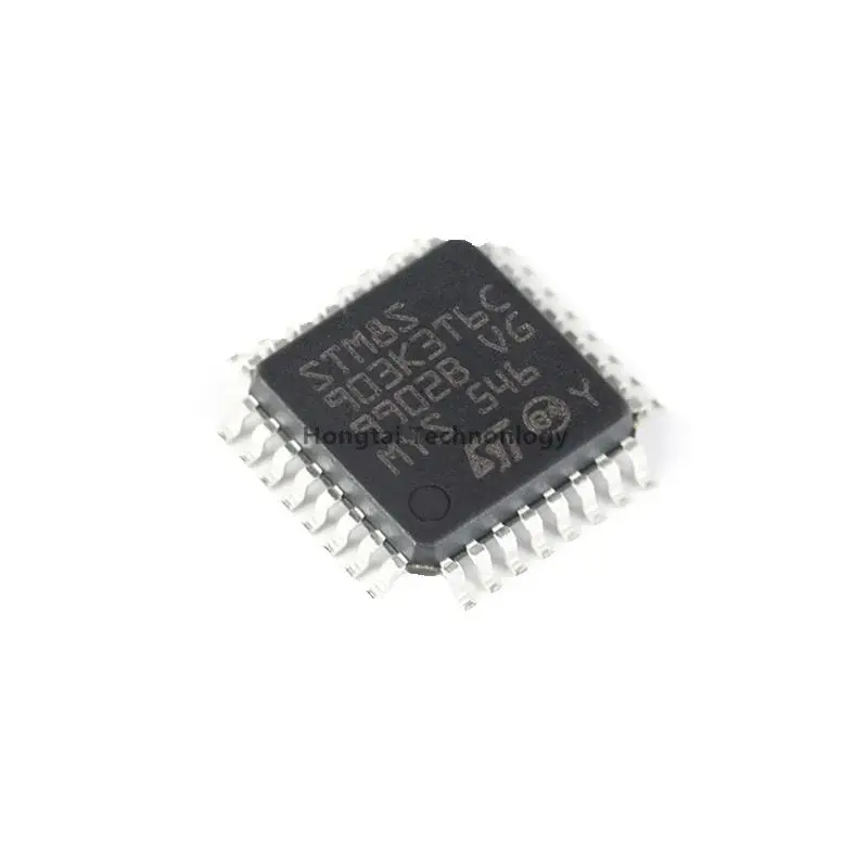 New Original STM8S903K3T6C LQFP-32 16MHz/8KB Flash/8-bit Microcontrollers-MCUs