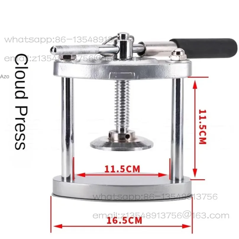 Double-layer boiling tooth box press, hydraulic press, heating double hole processing