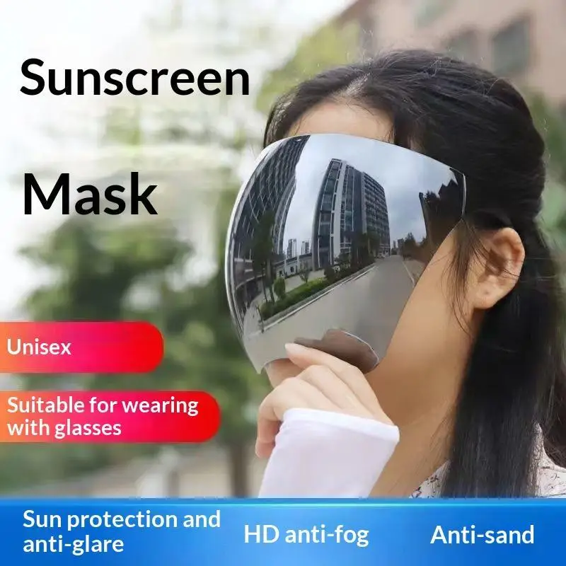 Hot Sunglasses Women Men Protective Faceshield Glasses Goggles Full Face Covered Spherical Lens Anti-Spray Safety Sunglasses Men