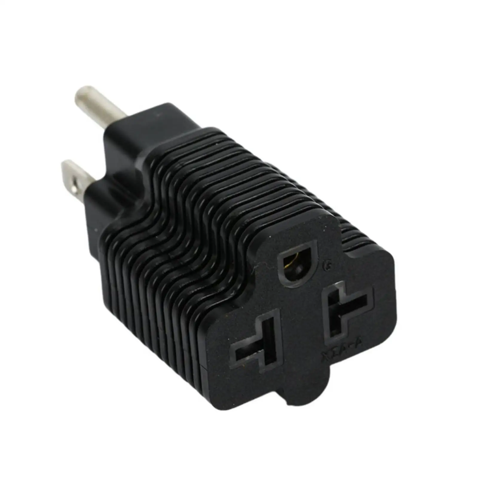 15A to 20A Plug Adapter Long-Lasting Electrical Socket Converter Copper Copper