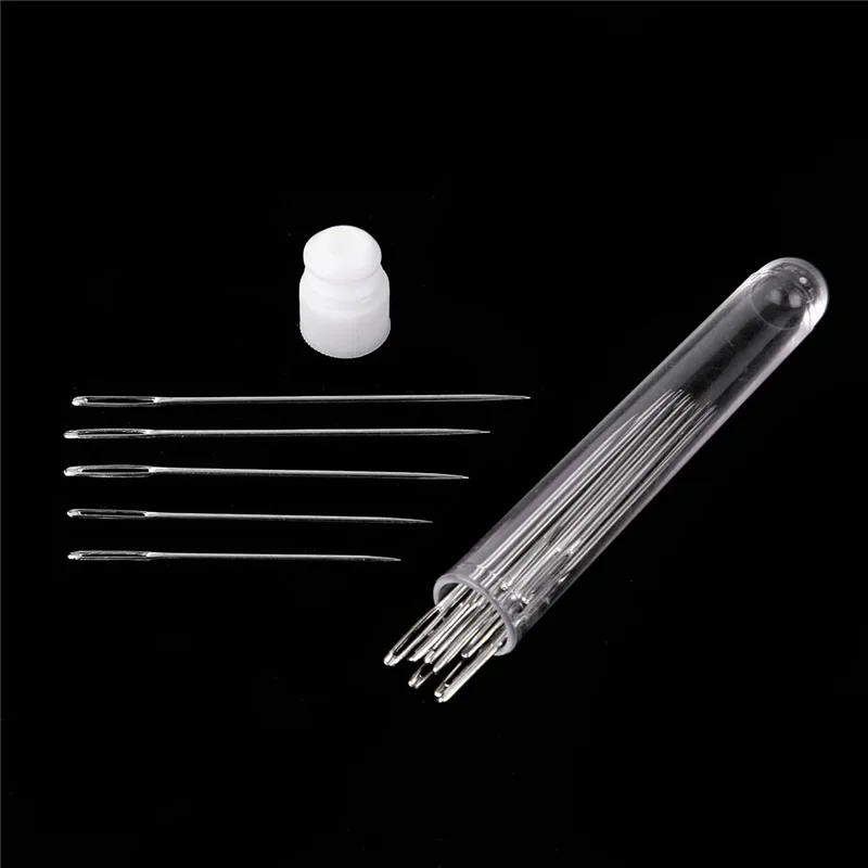 25Pcs/Lot Stainless Steel Beading Needles For Beads Threading String Jewelry Embroidery Bracelet Necklace Making Sewing Tools