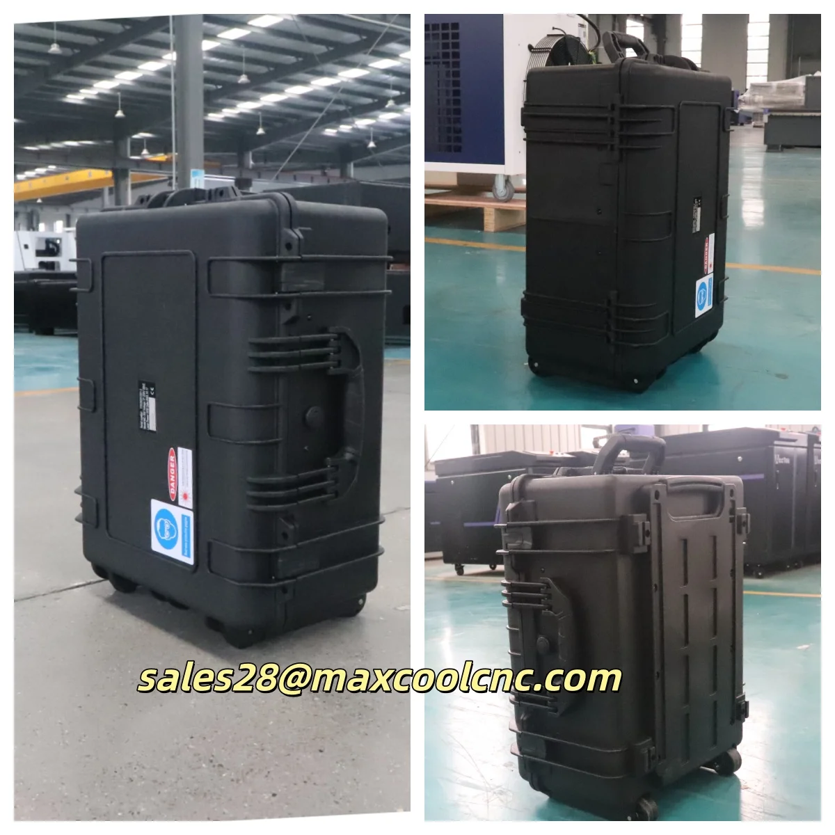 Suitcase & Luggage Laser Cleaning Machine 100w/200w/300w Rust Removal Cleaning Oil Paint for Metal Rust Removing  Laser Cleaner
