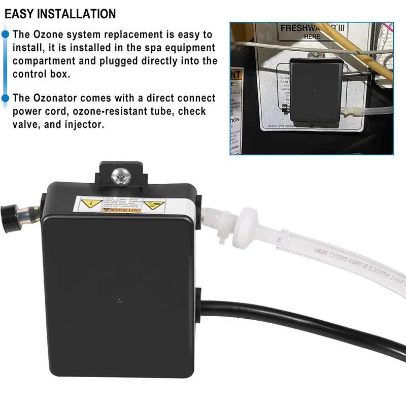 72602 Complete Ozone Generator Unit，for Watkins Freshwater III ozone system, for hot tub models from 1995 to the present