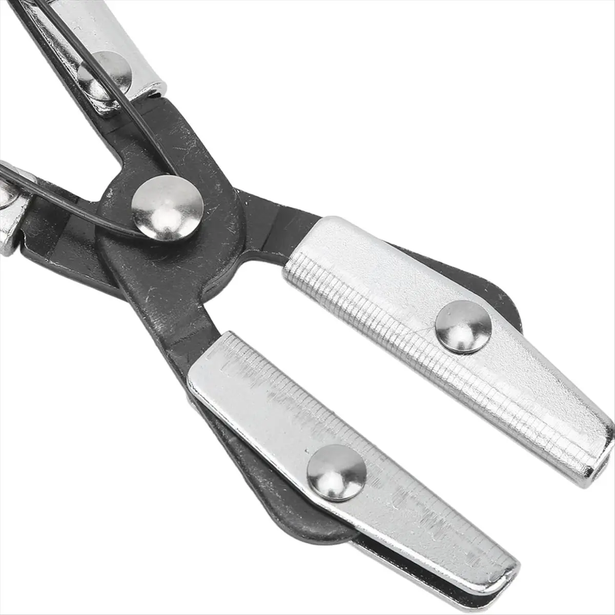 A56K Hose Clamp Pliers for Automotive and Machine Maintenance, 10-Inch Universal Hose Pinch Off Plier with Ratcheting Jaws