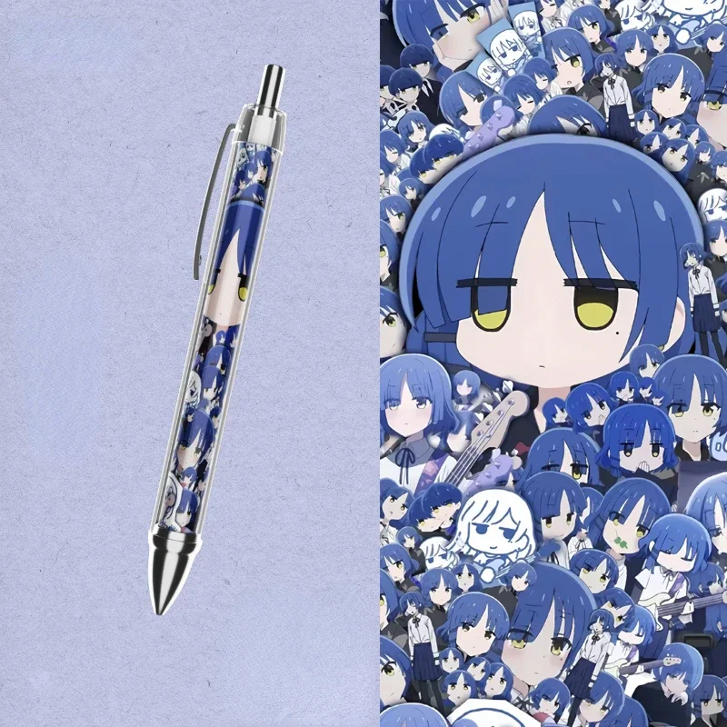 Anime BOCCHI THE ROCK Cute Gel Pens 0.5mm Gotoh Hitori Yamada Ryo Ijichi Nijika Kita Ikuyo Kawaii School Supplies Stationery