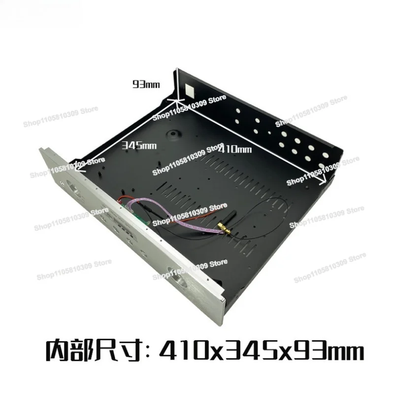 Aluminum Panel A1 Power Amplifier Chassis Shell Empty Box Matching Our Power Amplifier Board Power Board Front