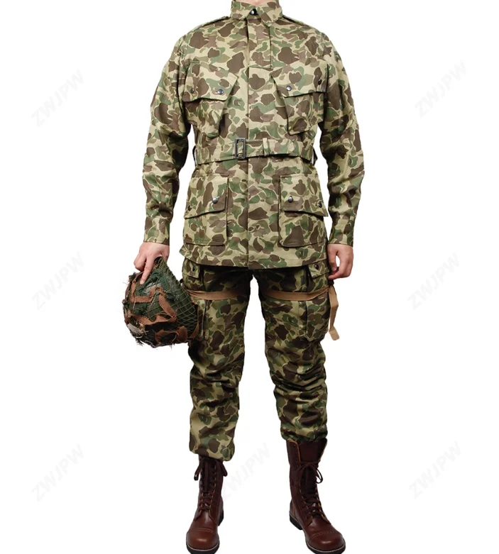 

US Camouflage Uniform Pacific Duck Hunter Man Green Include Jacket Pants