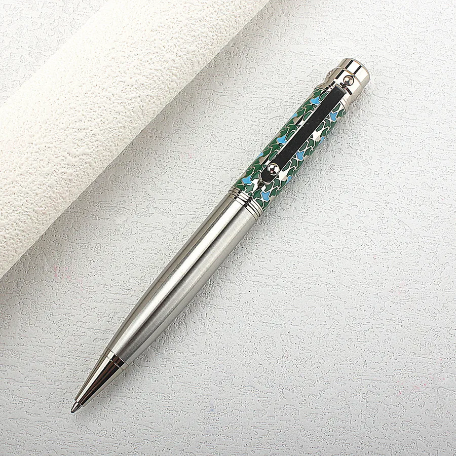 

Металлическая шариковая ручка премиум-класса с наконечником 0,7 мм, ручка-роллер, канцелярские товары для школы и офиса