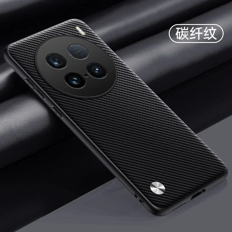 Case For VIVO X100 Ultra Case Luxury Silicone Leather Back Cover For Vivo X100Ultra 5G Camera Protection Shell Shockproof Bumper