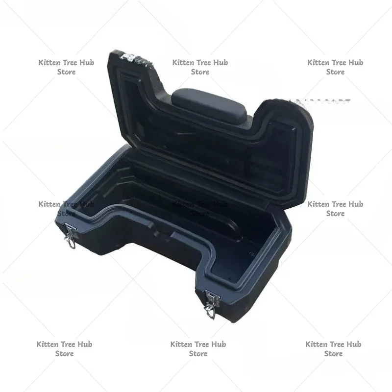 Off-road motorcycle accessories, modified trunk, trunk, trunk, backrest with lock.