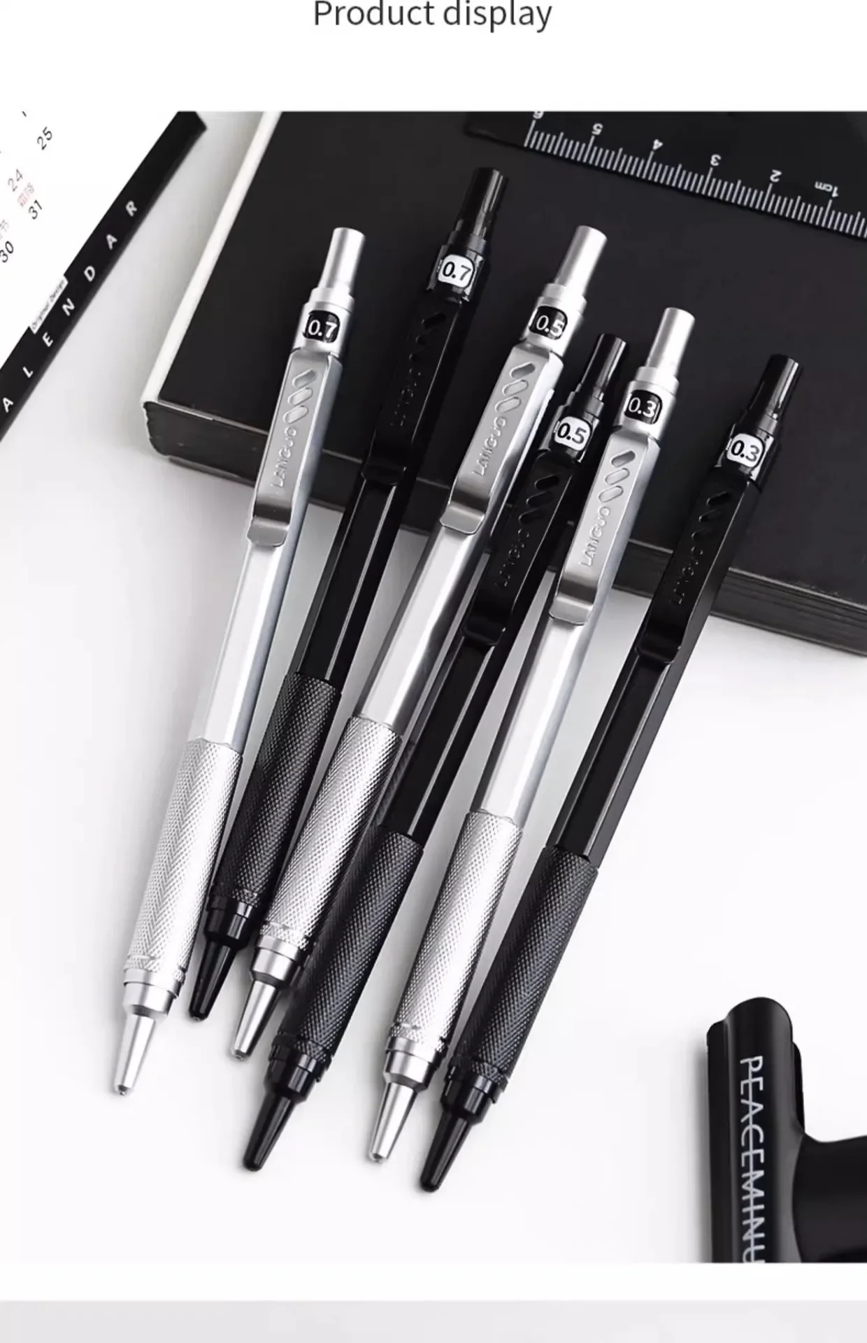

Professional Metal Low Gravity Automatic Pencil 0.3/0.5 Drawing Writing Sketch Comics Design Mechanical Pencil