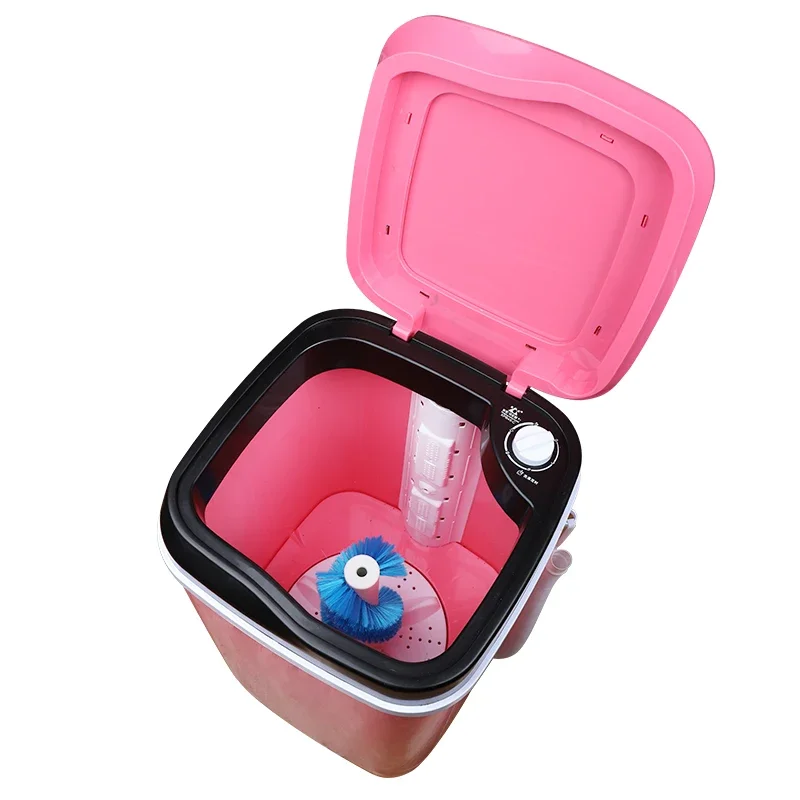 Top Open Portable Washing Machine Automatic Single Tube Upper Outlet Washer Dryer Plastic Household Appliances