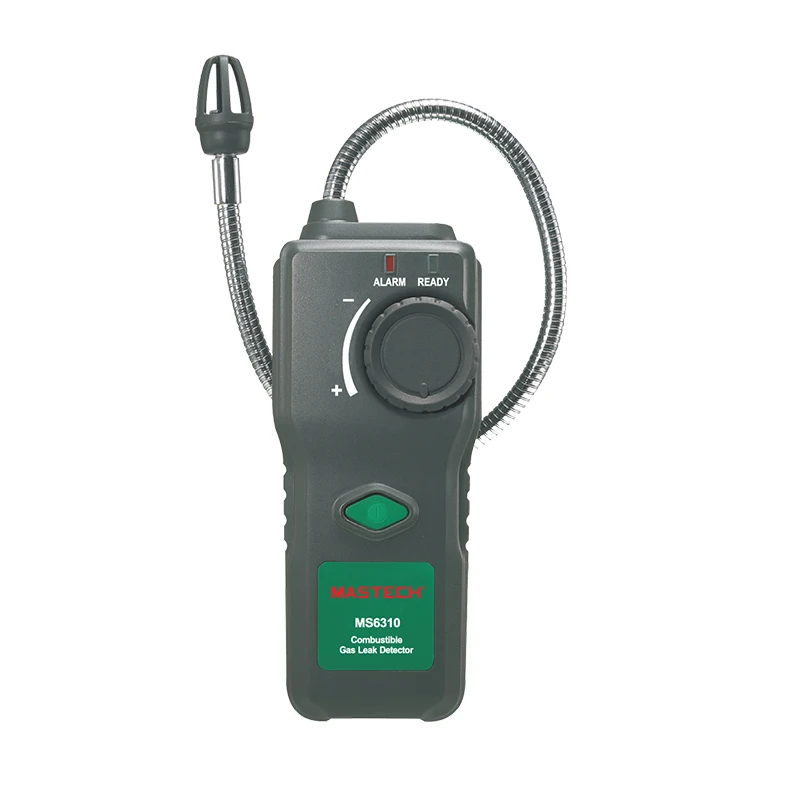 

MASTECH MS6310 Portable Combustible Gas Freon Leak Detector Natural Gas Propane Gas Analyzer With Sound Light Alarm