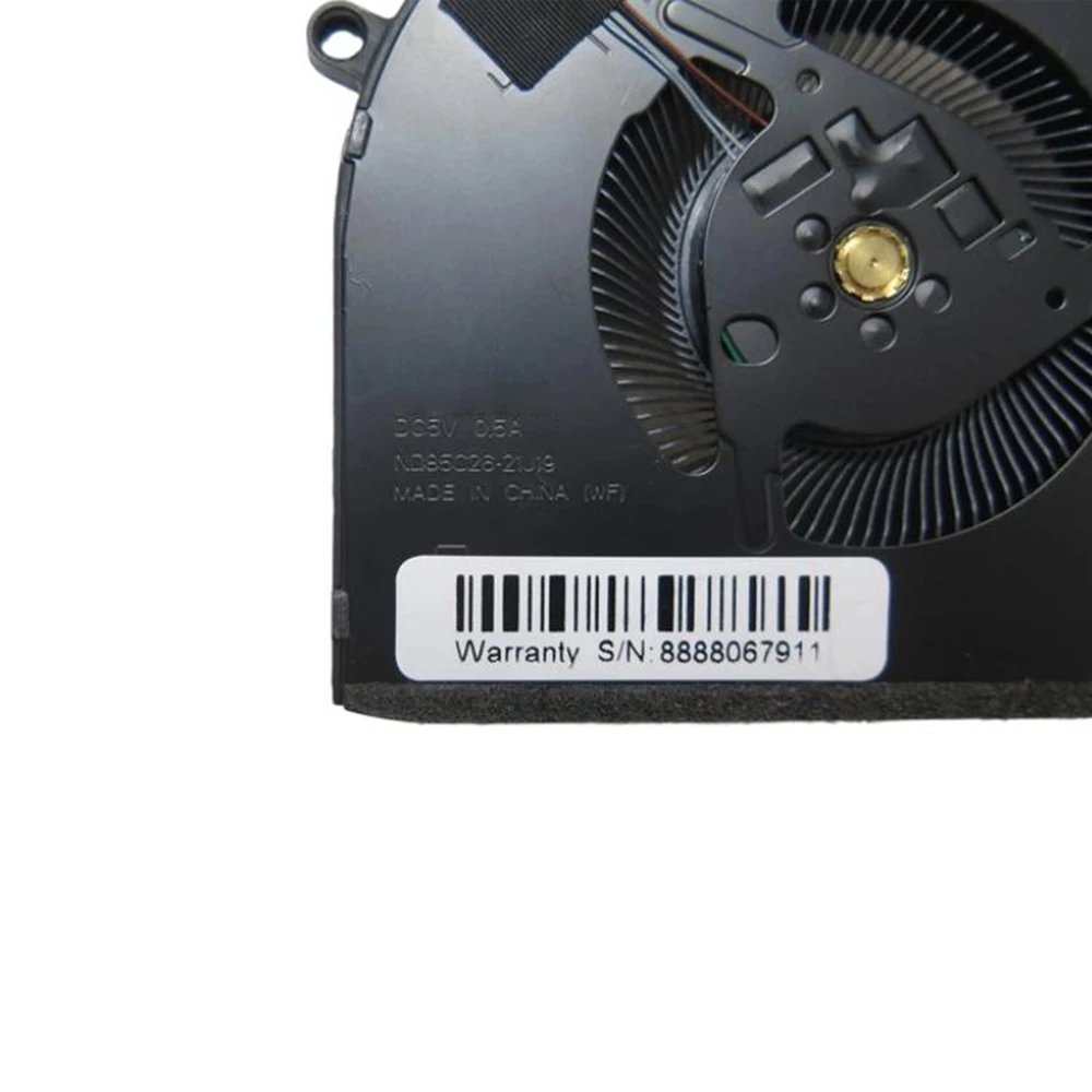 C=For  HP  Victus 15-FA 15-FB 15Z-FB TPN-Q278 TPN-Q279 N17902-001 ND85C26-21J19 DC5V Laptop CPU Fan