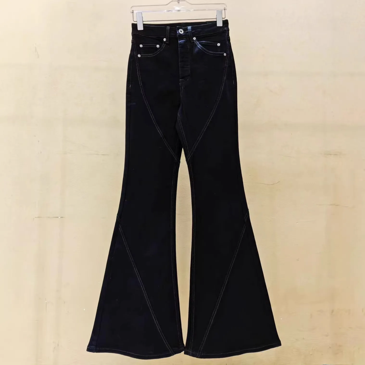 

Джинсы Rick RO Dark Style из выстиранной кожи с ручной пропиткой воском, облегающие, зауженные, с эффектом похудения, для повседневной носки