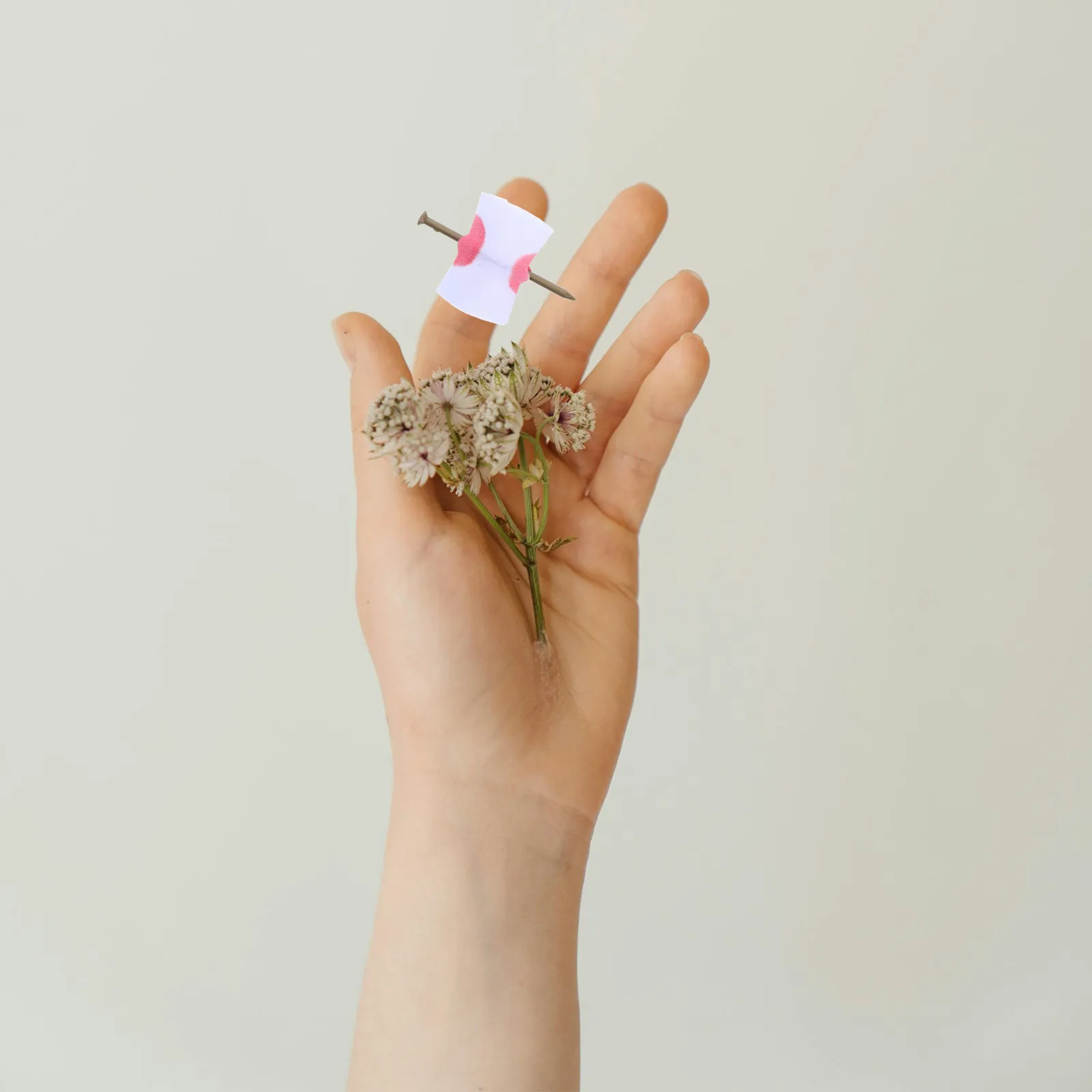 

Nail Through Finger Prank Prop Realistic Bloody Fake Scary Halloween April Fool Party Trick Nail Through Finger Prop