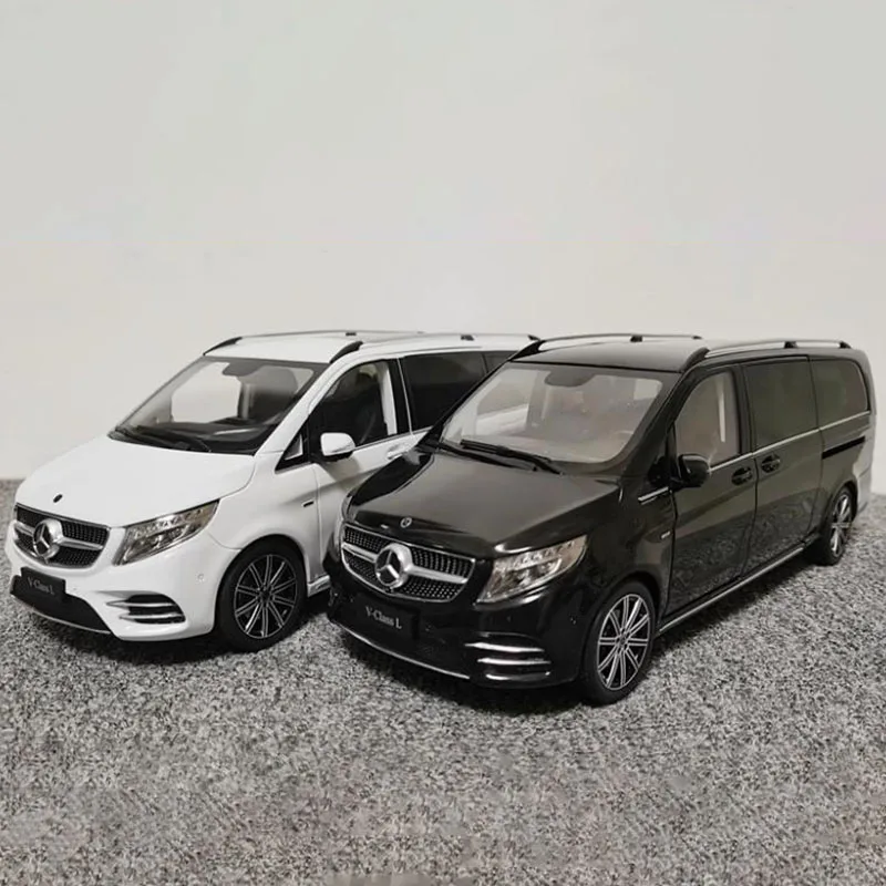 

Diecast 1:18 Scale Original BENZ V260L Viano V-Class MPV Business Car Alloy Car Model Collectible Toy Gift Souvenir