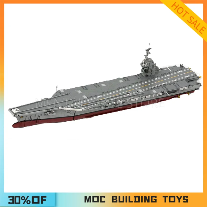 

[5971PCS] Customized MOC Aircraft Carrier Creative Building Blocks Set STEM Educational Toys DIY Construction Model Kit Birthday