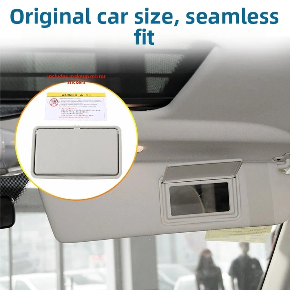 For Mercedes C Class W202 W210 Car Sun Shade Visor Makeup Cosmetic Mirror Cover Sun Visor With Makeup Mirror Sunshade Panel