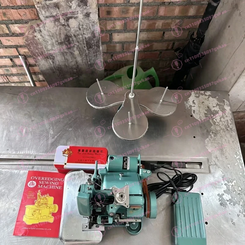 Household 3 Thread Overlock Sewing Machine 3 Needle Serger for Clothing Edging Stitching